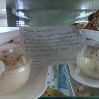 I found very thoughtful of them to write all the ingredients next to the vegan desserts (which doesn't happen for the non vegan ones!) at Romeo Peluso in Pompei