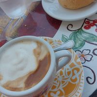 Cappachino and Frolla at Romeo Peluso in Pompei