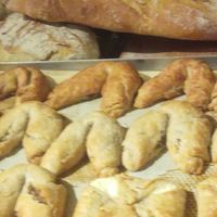 Kipferl mit verschiedener Füllung at Schwarzbrot OG in Vienna