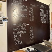 Menu  at Schwarzbrot OG in Vienna