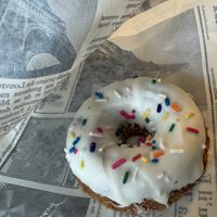 White Chocolate Donut   at FeelLove Coffee in Loveland