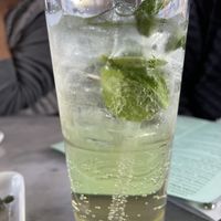 Passion fruit refresher  at Charm Thai Bistro in Oakland