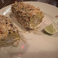 Vegan Elote #Veganuary at Mexico Autentico in Brooklyn