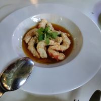 Vegan prawns at Copenhagen in Valencia