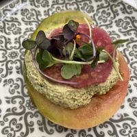 Tomato with Cashew Cheese Salad  at Copenhagen in Valencia