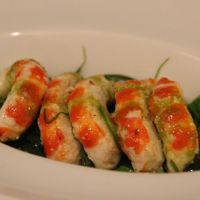 Vegan shrimps  at Copenhagen in Valencia