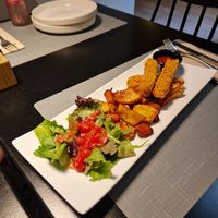 Kids quorn chicken nuggets at Copenhagen in Valencia