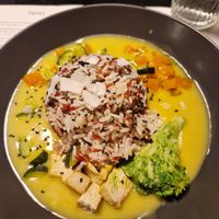 Green curry at Copenhagen in Valencia