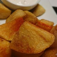 Patatas bravas at Copenhagen in Valencia