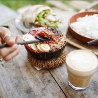 Breakfast at The Nuga House Cafe in Ahangama