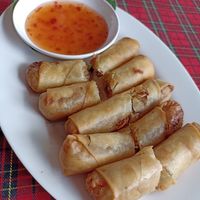 Crispy Spring Rolls at Krua Tungtong in Phuket