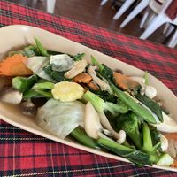 Stir fried vegetables   at Krua Tungtong in Phuket