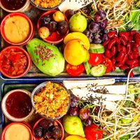 Vegan Breakfast  at Dükkan Galata in Istanbul