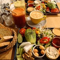 The vegan breakfast 😍 at Dükkan Galata in Istanbul