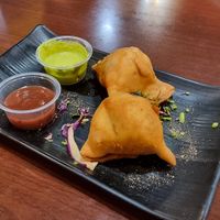 Vegetable Samosas at Tandoori Express in Oakhurst