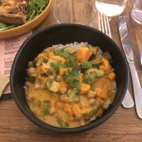 Curry vegan  at Paulette in Bordeaux