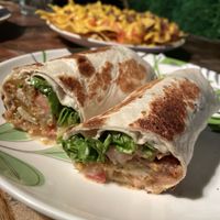 Unchicken wrap with honey mustard 🤤  at Sokko Happy Food in Heredia