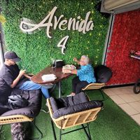 cute lil patio at Sokko Happy Food in Heredia