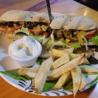 Sandwich de seitanic. at Sokko Happy Food in Heredia