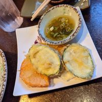 Tempura veggie appetizer, small plate at Tokyo Sushi in Reno