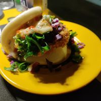 Tofu bao €8 at Panda in Catania