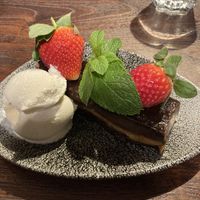 Salted caramel billionaire bar at The Marchmont Arms in Hemel Hempstead