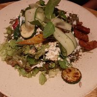 Soy meat salad at 44 Apartment in Tokyo