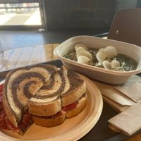 Reuben and risotto. at Gladys  in Edgewater