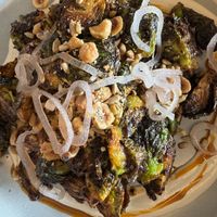 Fried Brussels sprouts   at Gladys  in Edgewater