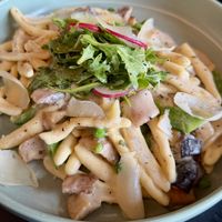  Vegan carbonara  at Gladys  in Edgewater