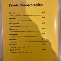 Appetizers: all vegan EXCEPT moussaka & kibbeh nayeh  at Fairuz in Zaventem