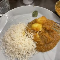 Vegan potato curry   at Indian Royal Food in Leuven
