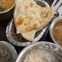 Vegan naan bread  at Indian Royal Food in Leuven