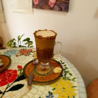 Bebida gelada com chocolate #Veganuary at ParadinhaVeg in Botucatu