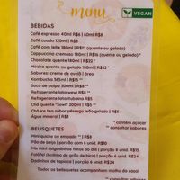Menu #Veganuary at ParadinhaVeg in Botucatu