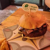 Redneck burger at Atabalats in Barcelona