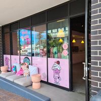 From the outside at Moist ‘N' Glazed in Kiama