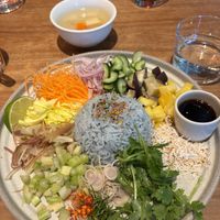 Vegan plate (Khao Yam)  #Veganuary at Chompoo in Tokyo
