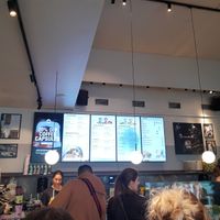 Inside at Joe & the Juice in Copenhagen