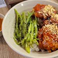 Fried tofu bowl at Mama Bowls in Arnhem