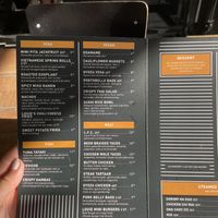 Vegan options  at Louie Louie in Amsterdam