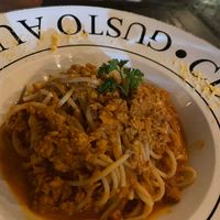 Vegan ragu at Casa Sofia in Playa Del Carmen