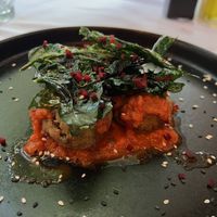 Lentil Rice Balls (vegan and inventive)  at Casa Sofia in Playa Del Carmen