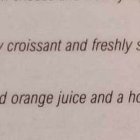 Vegan option at Café la Maison in Munich