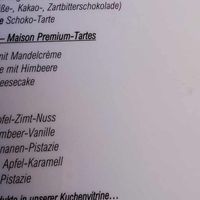 Vegan option at Café la Maison in Munich