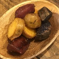 Potatoes at Vegginy in Kyoto