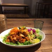 Vegan Bibimbap ¥1200. Feb/2022 at Vegginy in Kyoto