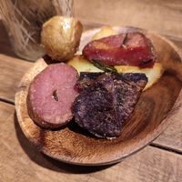 Rosemary potato side dish at Vegginy in Kyoto