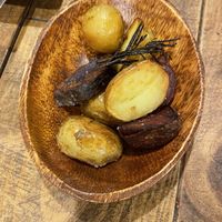 baked potatoes   at Vegginy in Kyoto