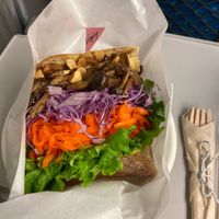 Vegetable sandwich   at Vegginy in Kyoto